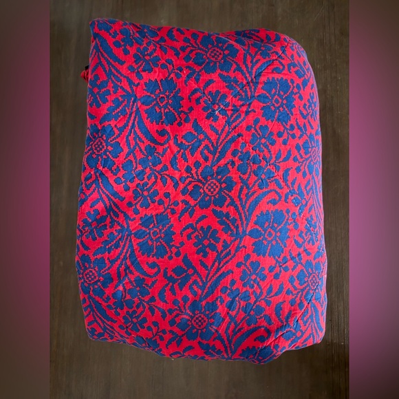 Coleman Other - Vintage Coleman Insul 200 sleeping bag with a red and blue floral pattern